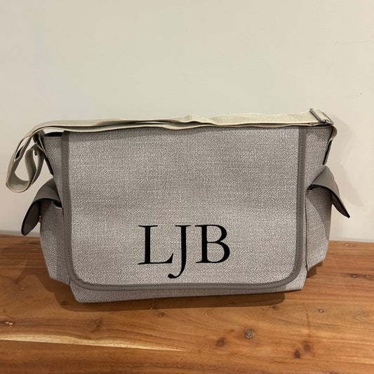 Grey Baby Changing Nappy Bags