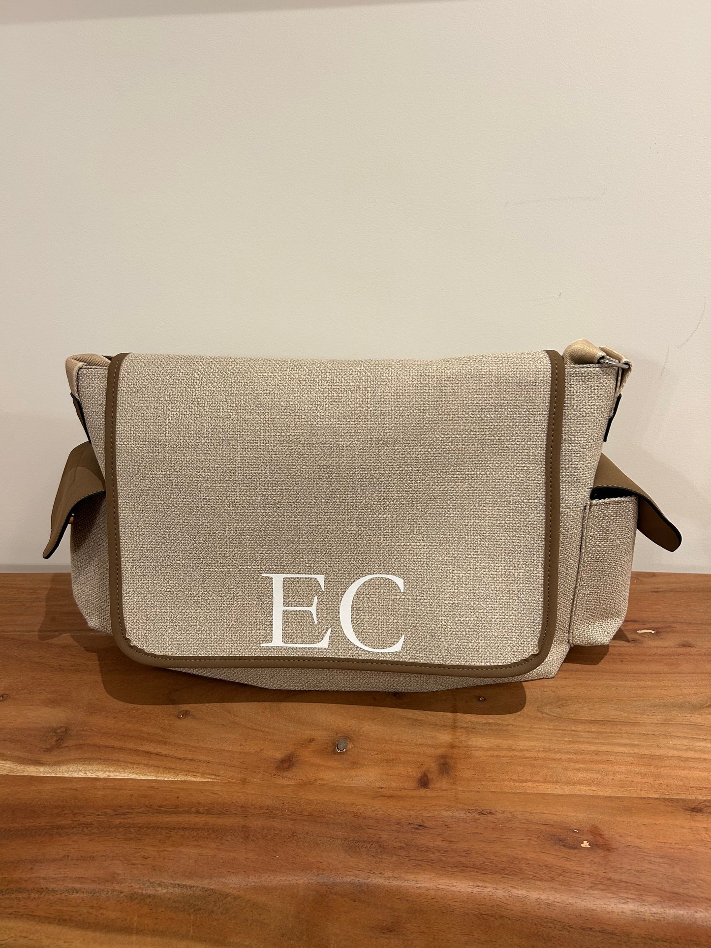 Beige Baby Changing Nappy Bags